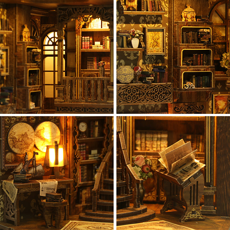 Antique Book Collection Room