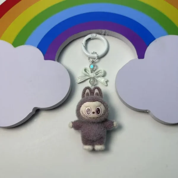 1/5/10pcs Kawaii New Y2K Colorful Keychain Pendant Backpack Decor Cartoon Cute Women Girl For Gifts - Image 11