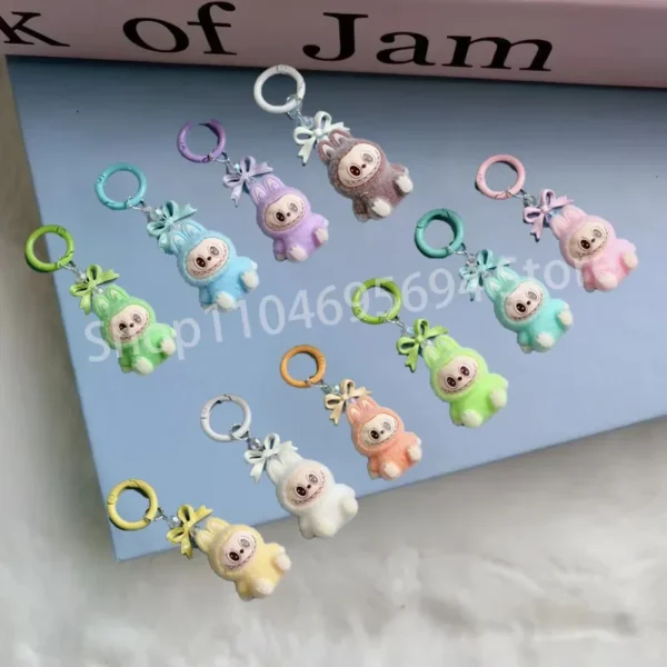 1/5/10pcs Kawaii New Y2K Colorful Keychain Pendant Backpack Decor Cartoon Cute Women Girl For Gifts - Image 21