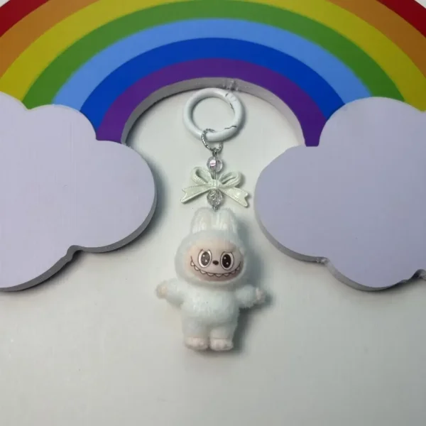 1/5/10pcs Kawaii New Y2K Colorful Keychain Pendant Backpack Decor Cartoon Cute Women Girl For Gifts - Image 2