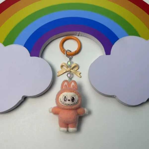 1/5/10pcs Kawaii New Y2K Colorful Keychain Pendant Backpack Decor Cartoon Cute Women Girl For Gifts - Image 3