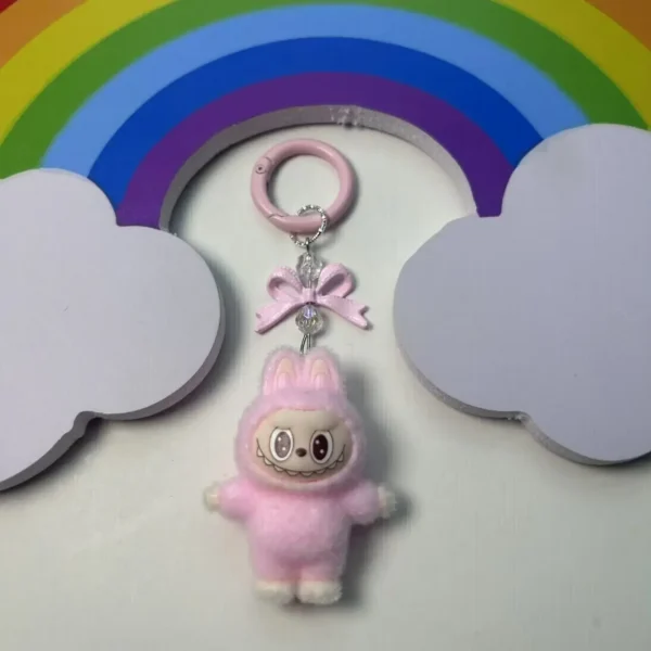 1/5/10pcs Kawaii New Y2K Colorful Keychain Pendant Backpack Decor Cartoon Cute Women Girl For Gifts - Image 4