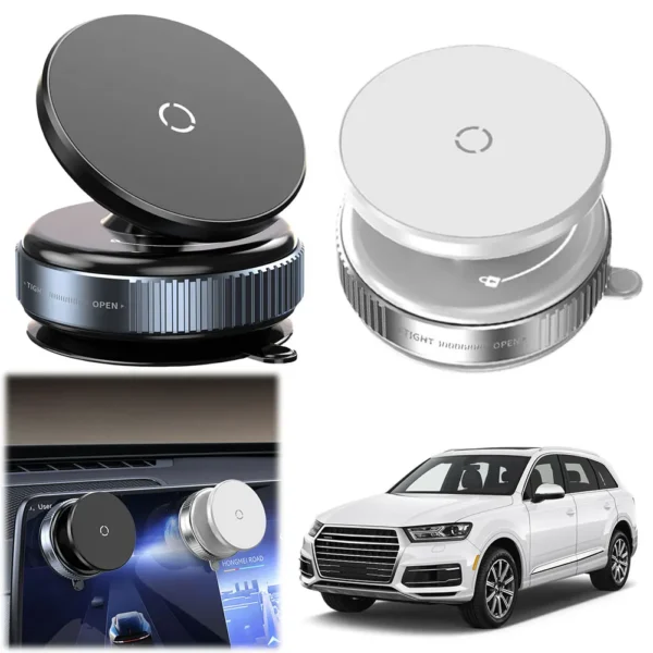 Magnetic Vacuum Adsorption Car Phone Mount 360° Rotatable Car Mobile Phone Holder for Car/Gym/Mirror/Shower/Smooth Surface - Image 13
