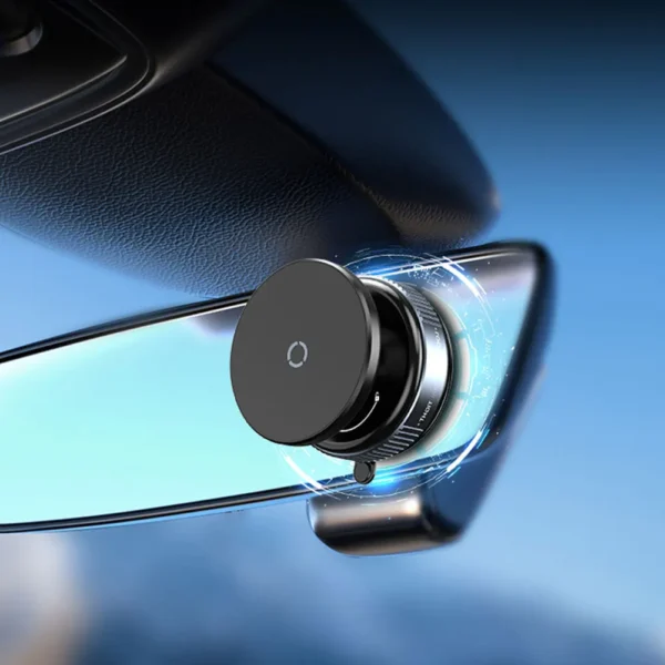 Magnetic Vacuum Adsorption Car Phone Mount 360° Rotatable Car Mobile Phone Holder for Car/Gym/Mirror/Shower/Smooth Surface - Image 3