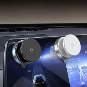 Magnetic Vacuum Adsorption Car Phone Mount 360° Rotatable Car Mobile Phone Holder for Car/Gym/Mirror/Shower/Smooth Surface